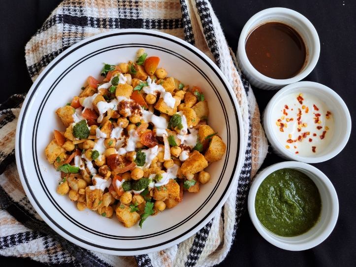 Chickpea and potato salad