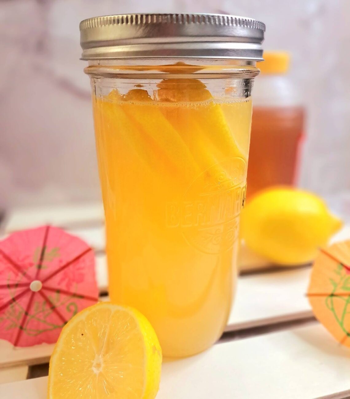 Homemade Lemon Honey Syrup