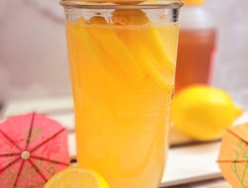 Homemade Lemon Honey Syrup