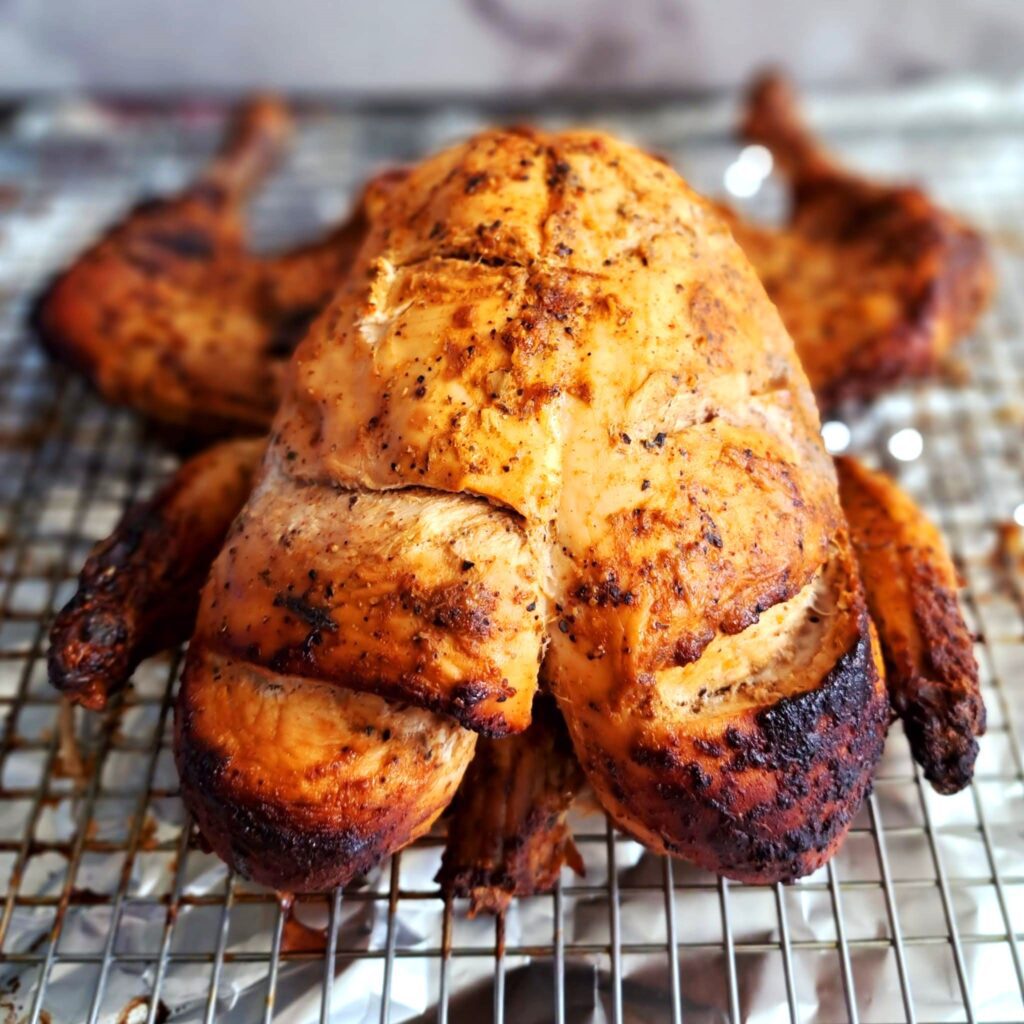 Crispy air fryer chicken