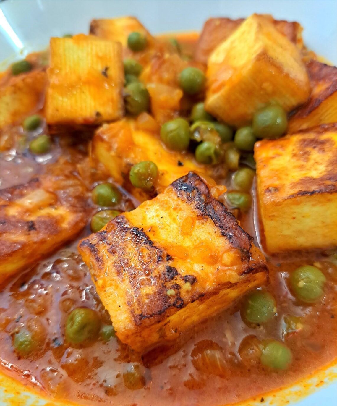 Paneer and Pea Curry