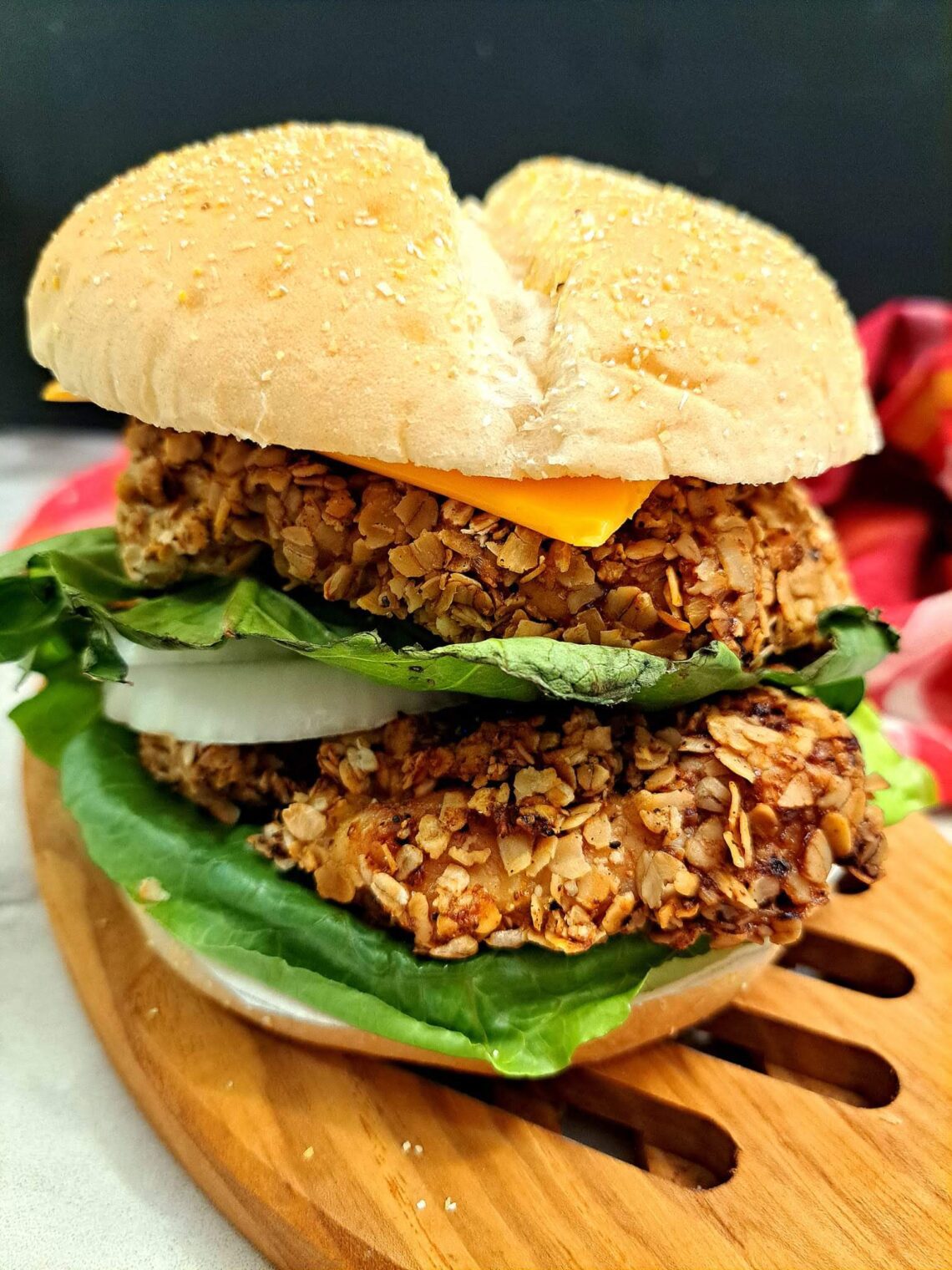 Air Fried Chicken Burger