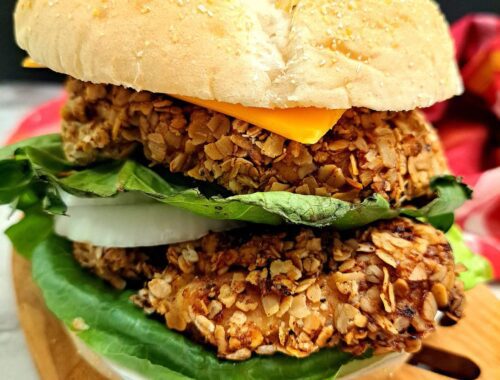 Air Fried Chicken Burger